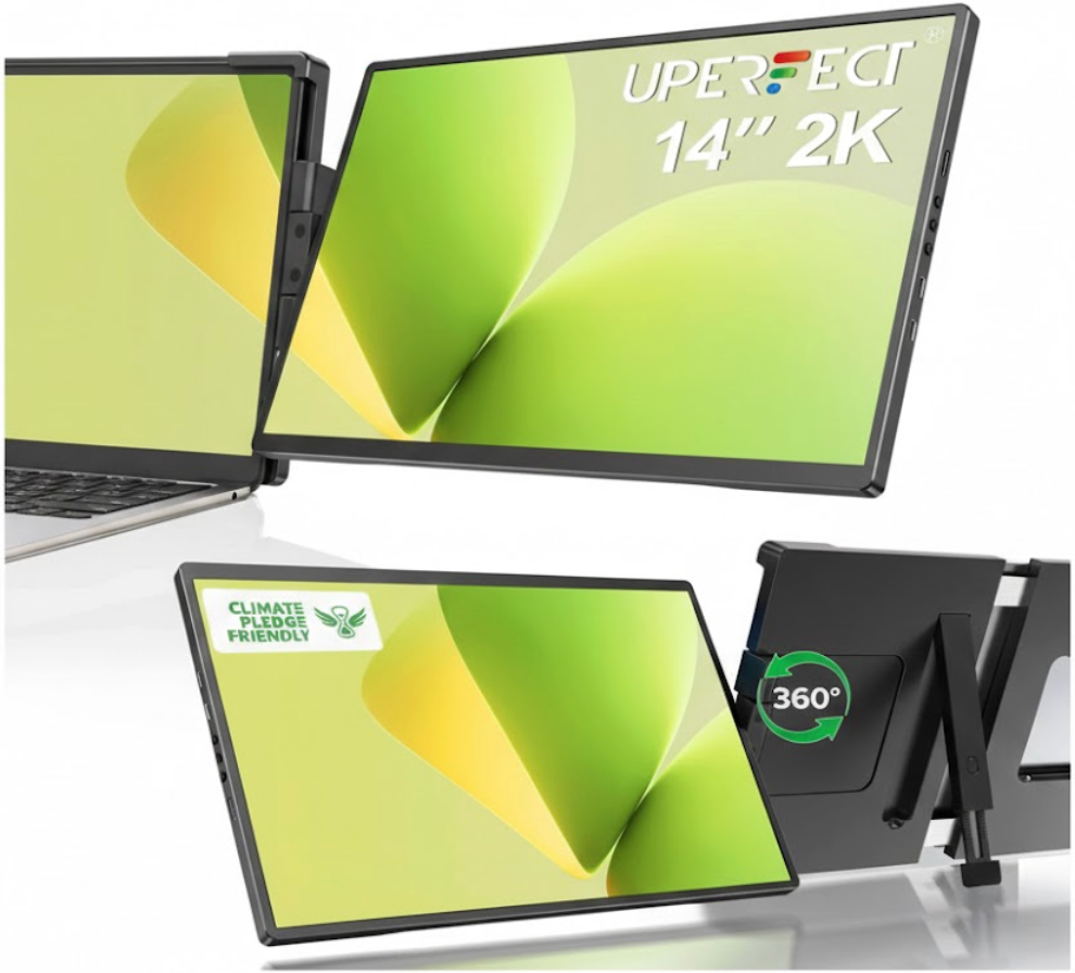 UPERFECT 14-Inch Portable Monitor 2K Resolution