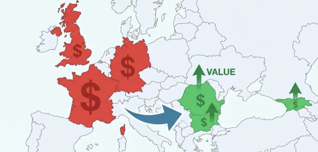 Cheapest places to live in Europe